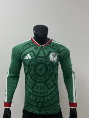 México local manga larga 2025 versión jugador