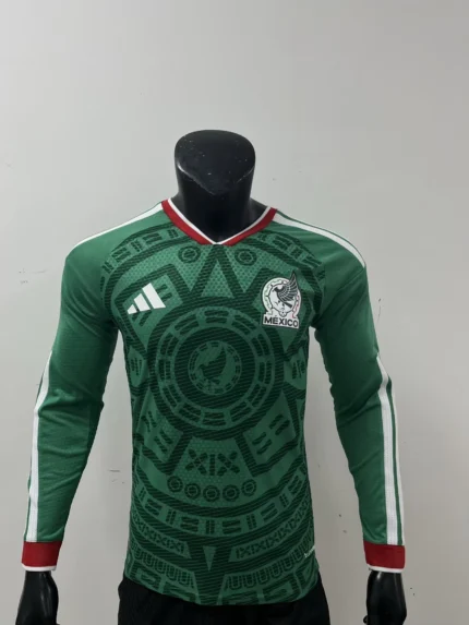 México local manga larga 2025 versión jugador