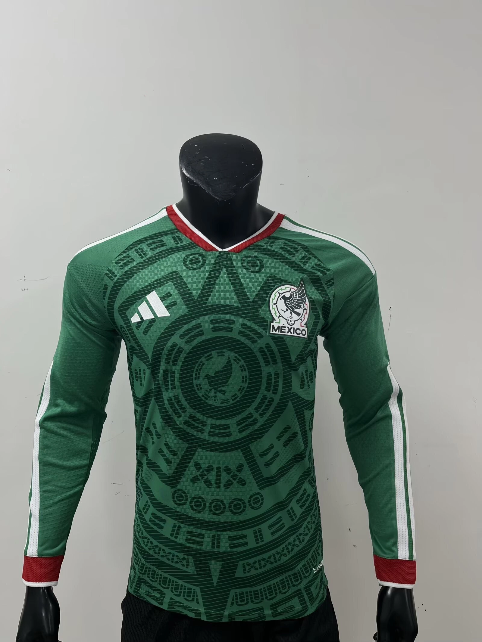 a México local manga larga 2025 versión jugador - Imagen 1