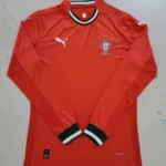 Portugal local 2025 manga larga versión jugador