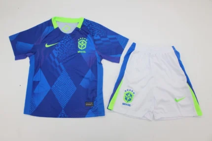 Kit de niño Brasil visitante 2025