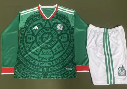 Kit de niño México local 2026 manga larga