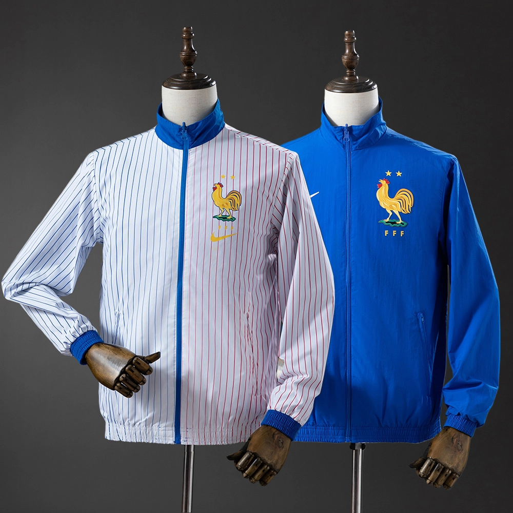 a73831d6 Cortavientos reversible Francia modelo 01 - Imagen 1