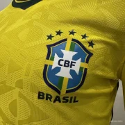 Brasil local manga larga 2025 versión jugador - Imagen 6
