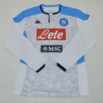 Nápoles retro manga larga 19/20 visitante