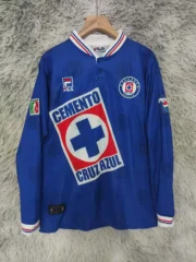 Cruz Azul retro manga larga 97/98 local