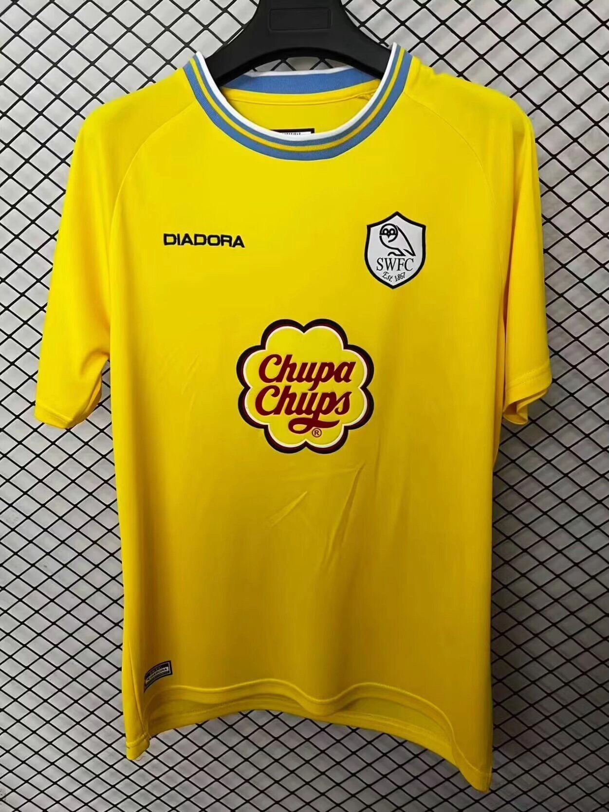 3c2e76cb Sheffield Wednesday retro 01/03 visitante - Imagen 1