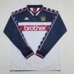 Manchester City retro manga larga 97/98