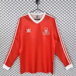 Nottingham Forest retro manga larga 79/80