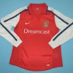 Arsenal retro manga larga 00/02
