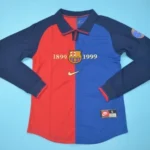 Barcelona retro manga larga 99/00 local