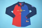 Barcelona retro manga larga 99/00 local