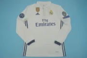 Real Madrid retro manga larga 16/17 local - Imagen 13