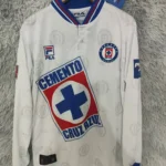 Cruz Azul retro manga larga 97/98 visitante