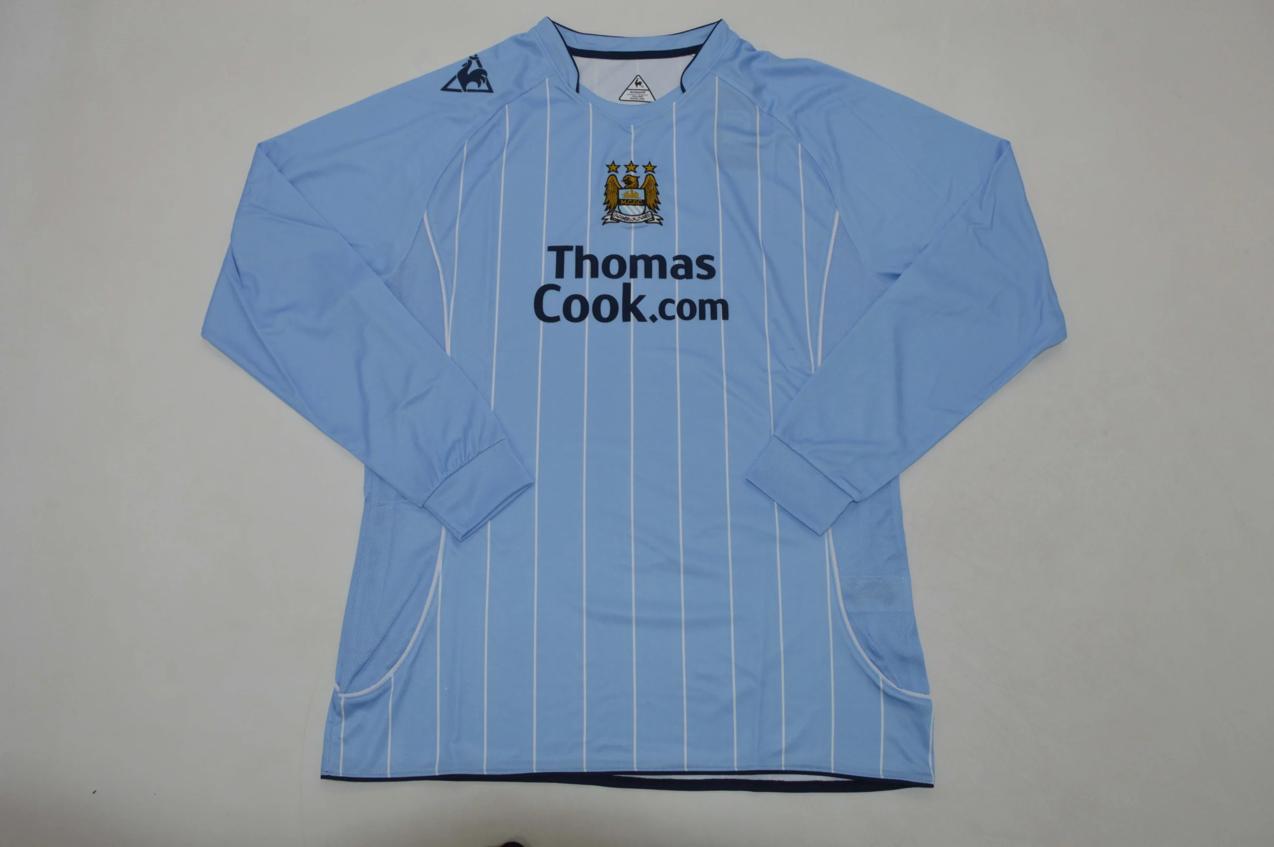 b7c0438e Manchester City retro manga larga 07/08 - Imagen 1