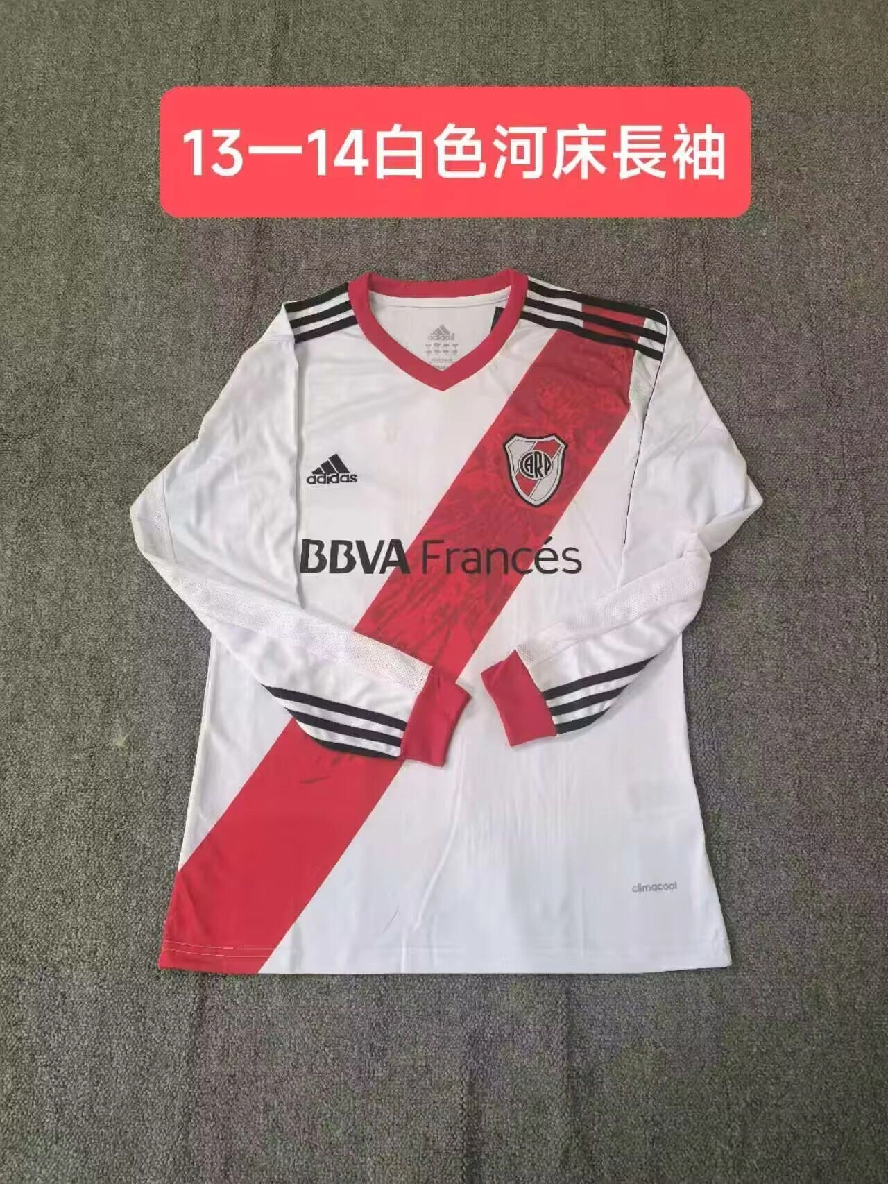 c376924c River Plate retro manga larga 13/14 - Imagen 1