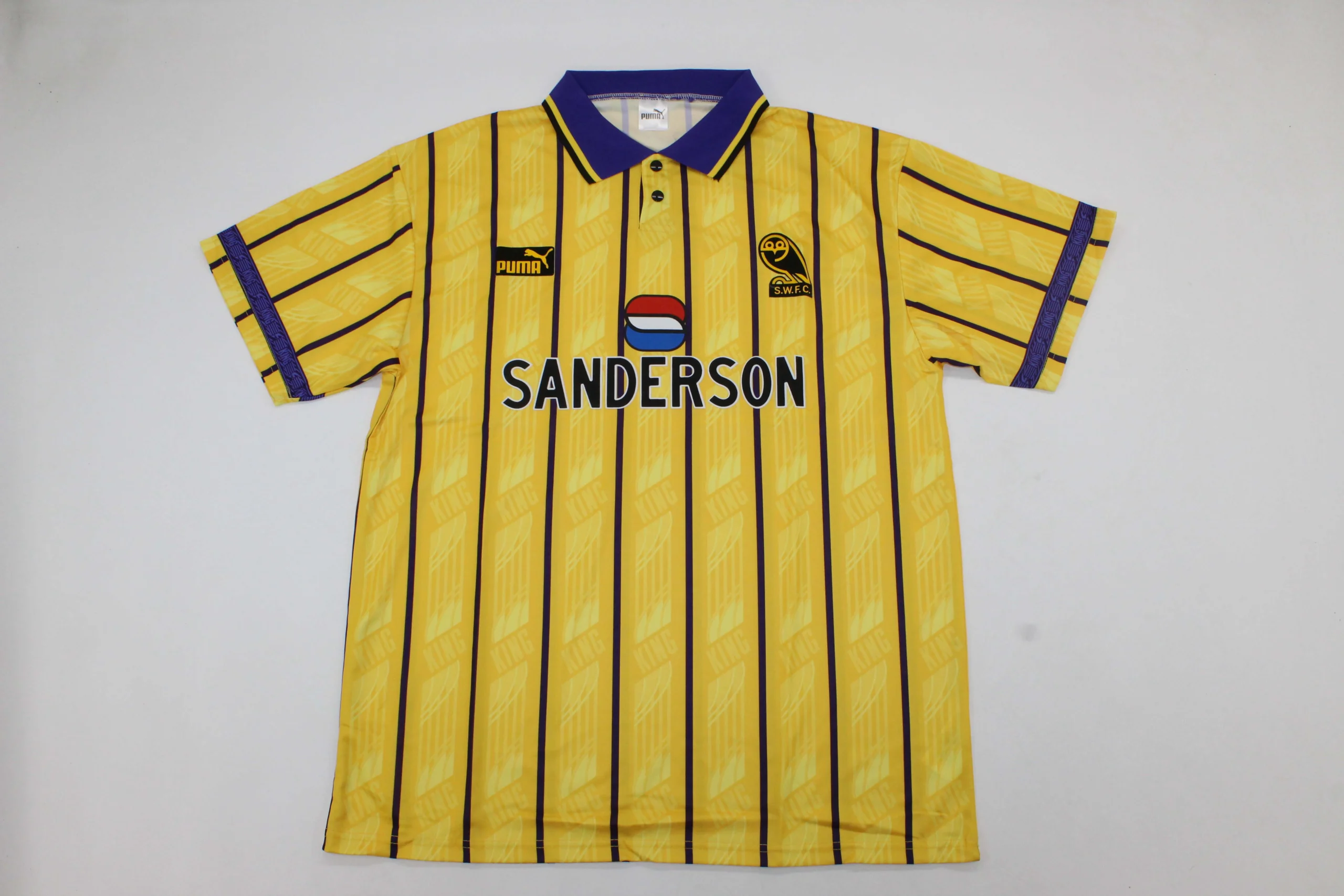 cf89743f Sheffield Wednesday retro 95/96 visitante - Imagen 1