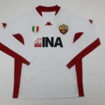 Roma retro manga larga 01/02 visitante