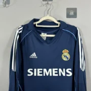 Real Madrid retro manga larga 05/06 visitante - Imagen 2
