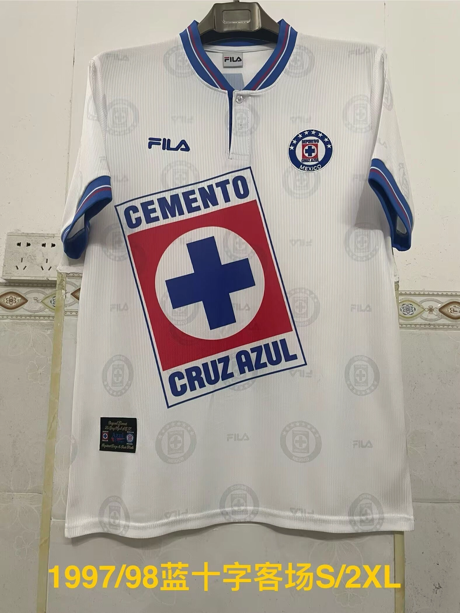 d66d15ad Cruz Azul retro 97/98 visitante - Imagen 1