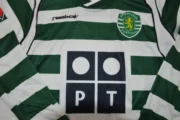 Kit de niño Sporting Lisboa retro manga larga 02/03 - Imagen 10