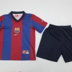 Kit de niño Barcelona retro 98/99 local