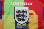 Inglaterra retro manga larga 1996 portero - Imagen 3