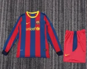 Kit de niño Barcelona retro manga larga 10/11