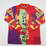 Inglaterra retro manga larga 1996 portero