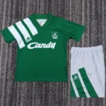 Kit de niño Liverpool retro 91/92 visitante
