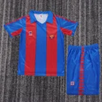 Kit de niño Barcelona retro 91/92 local
