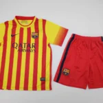 Kit de niño Barcelona retro 13/14 visitante