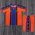 Kit de niño Barcelona retro 97/98 visitante