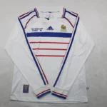 Francia retro manga larga 1998 visitante