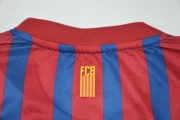 Barcelona retro manga larga 11/12 local versión jugador - Imagen 5