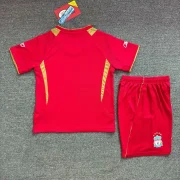 Kit de niño Liverpool retro 05/06 - Imagen 2