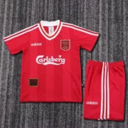 Kit de niño Liverpool retro 95/96 local