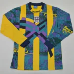Inglaterra retro manga larga 1995 portero