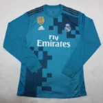 Real Madrid retro manga larga 17/18 alternativa versión jugador