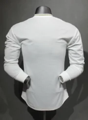 Real Madrid retro manga larga 19/20 local versión jugador - Imagen 4