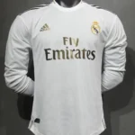 Real Madrid retro manga larga 19/20 local versión jugador
