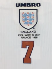 Inglaterra retro 1998 local - Imagen 14
