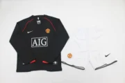 Kit de niño Manchester United retro 07/08 visitante manga larga