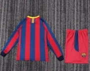 Kit de niño Barcelona retro manga larga 10/11 - Imagen 14