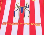 Kit de niño Atlético de Madrid retro manga larga 04/05 local - Imagen 10