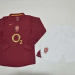 Kit de niño Arsenal retro manga larga 05/06