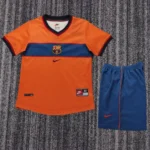 Kit de niño Barcelona retro 98/00