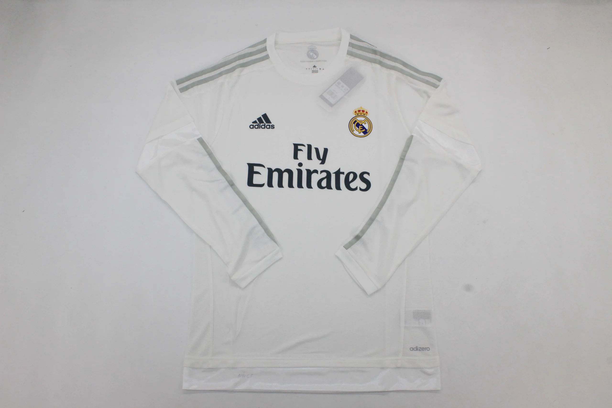 cd9eab24 Real Madrid retro manga larga 15/16 versión jugador - Imagen 1