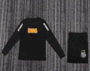 Kit de niño Santos retro manga larga 12/13 - Imagen 12