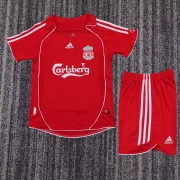 Kit de niño Liverpool retro 06/07